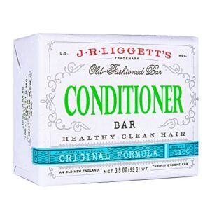 Organic hair conditioner bar for natural hair care.