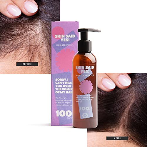 Organic Hair Serum 100ml Natural Blend for Strong Healthy Hair Growth