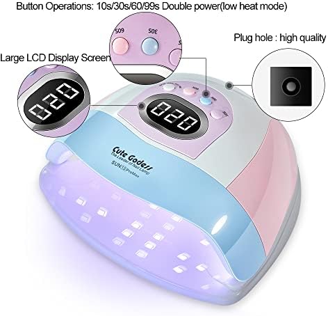 Portable Panda Gel Nail Dryer 36W Fast Drying for Home Salon - Image 4