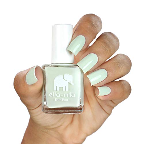 Pistachio Green 15ml Nail Polish with Sweet Finish for a Trendy Look - Image 7