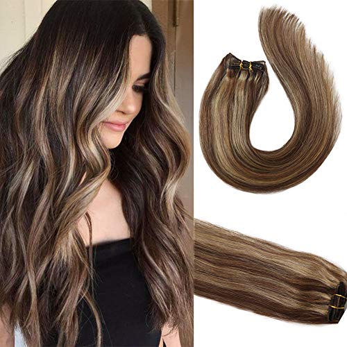 18 Inch Premium Human Hair Extensions for All Hair Types