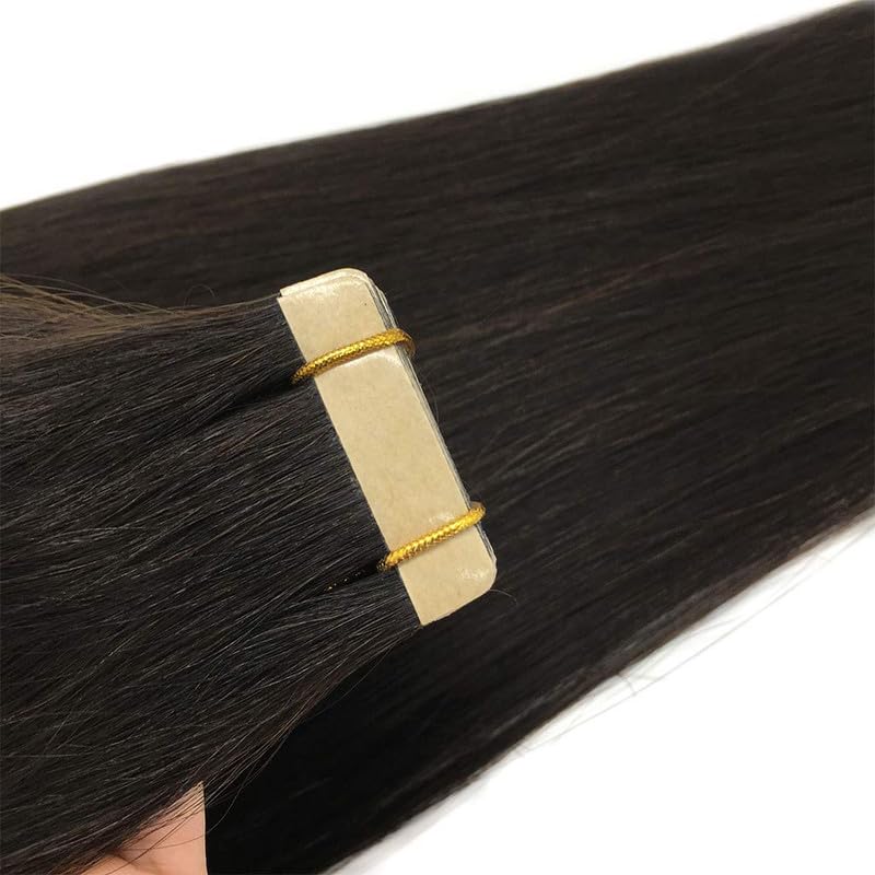20 Inch Real Human Hair Tape-In Extensions for a Natural Look and Feel - Image 3