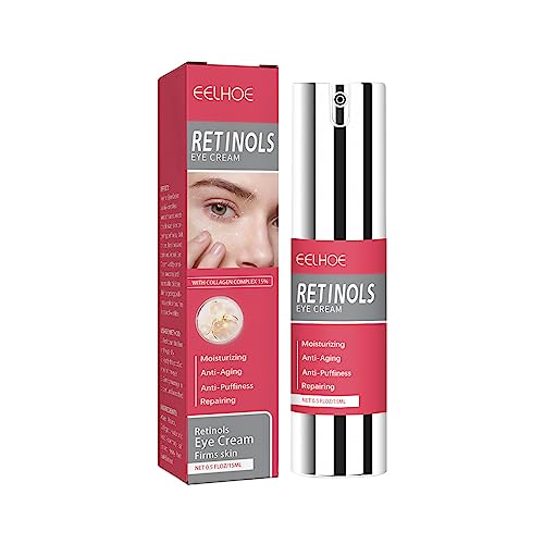 Revitalizing Anti-Aging Under Eye Cream for Dark Circles and Puffiness, 0.5 oz