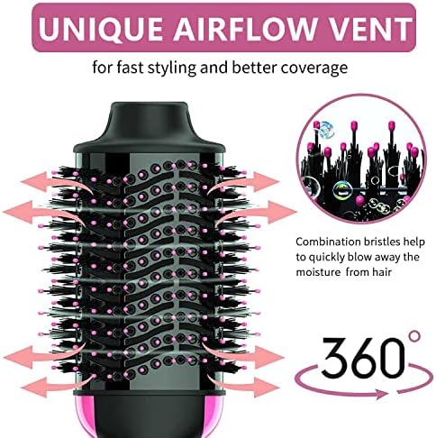 Revlon Rotating Hair Brush Dryer with 1.5-inch Barrel for Effortless Styling - Image 2