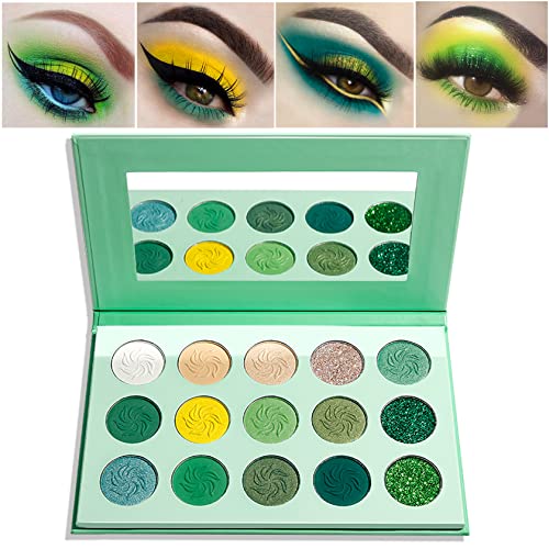 Rimmel London 4g Green Eyeshadow Palette for Vibrant, Stunning Eye Looks