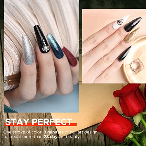 Rio 14-Day UV Gel Nail Polish Kit 30ml with Lamp for Long-Lasting Manicure - Image 2