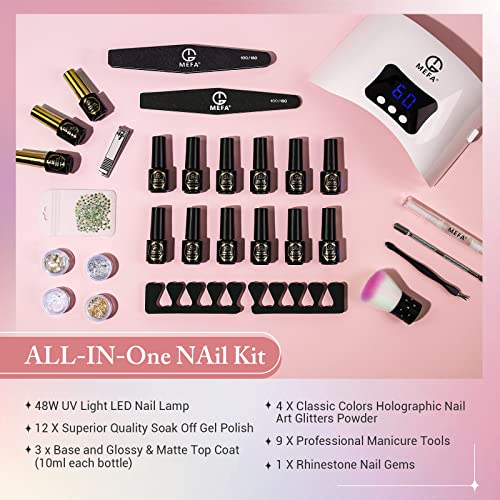 Rio 14-Day UV Gel Nail Polish Kit 30ml with Lamp for Long-Lasting Manicure - Image 6