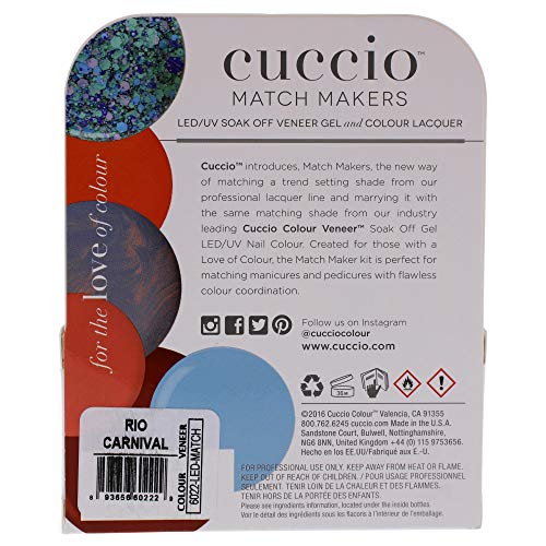 Rio Gel Nail Kit with LED Lamp and 6 Gel Polishes for At-Home Manicures - Image 2