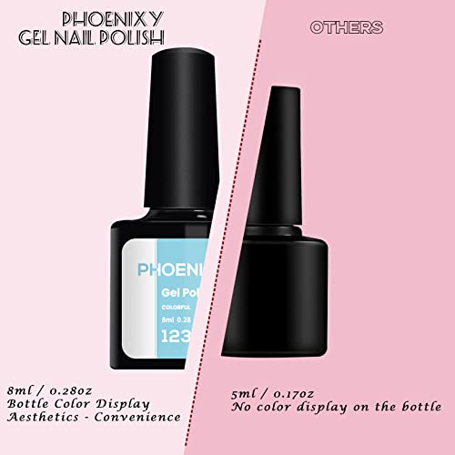 DIY Gel Nail Kit with 12 Colors and Lamp for Salon Quality Manicures at Home - Image 7