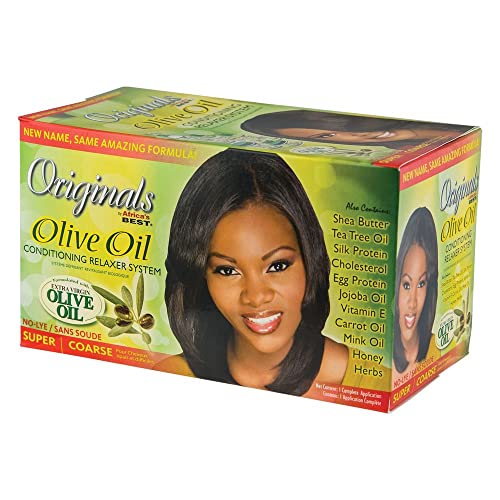 Rio Natural Hair Relaxer 15oz for Smooth Silky Hair