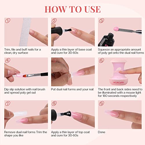 Rio UV Gel Nail Extension Kit Complete Set for Professional Nail Art at Home - Image 8
