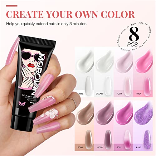 Rio UV Gel Nail Extension Kit Complete Set for Professional Nail Art at Home - Image 3