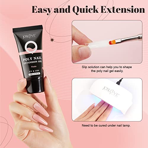 Professional Rio UV Gel Nail Extension Kit 36 Piece Set with Accessories - Image 6