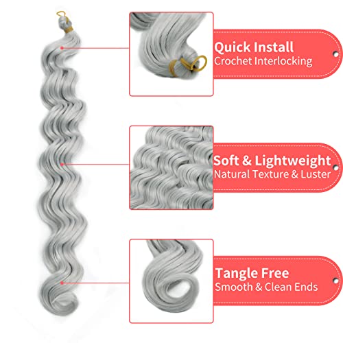 22 Inch 100% Remy Human Hair Extensions Deep Wave Natural Look - Image 3