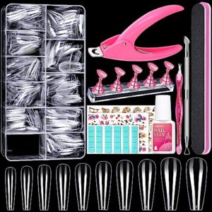 Rite Aid DIY Acrylic Nail Kit with Tools for Professional Manicures and Nail Art
