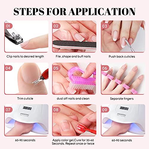 Rite Aid 12-Piece Nail Polish Set for Salon-Quality Gel Manicures - Image 7