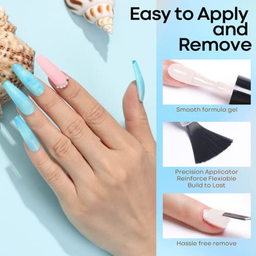 Robin's Egg Blue Nail Polish 15ml, Long-Lasting Chip Resistant Formula - Image 5