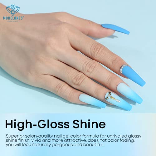Robin's Egg Blue Nail Polish 15ml, Long-Lasting Chip Resistant Formula - Image 3