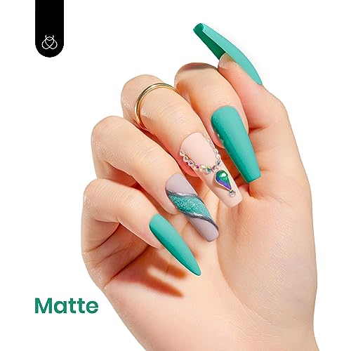 Robin's Egg Blue Nail Polish 15ml Long-Lasting High-Gloss Finish - Image 4