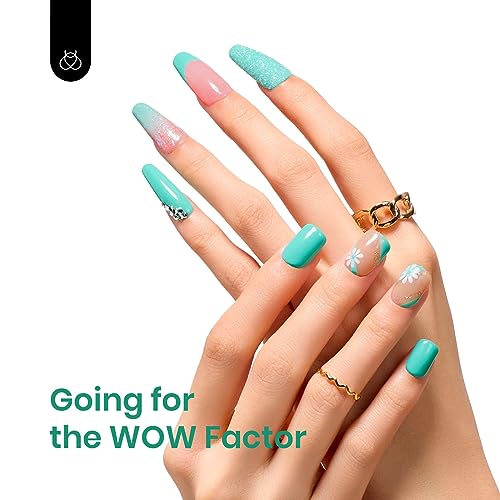 Robin's Egg Blue Nail Polish 15ml Long-Lasting High-Gloss Finish - Image 5