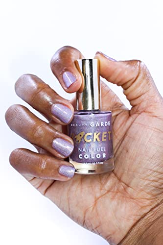 Rocketman Themed Nail Polish Set 5 Vibrant Colors for Creative Nail Art - Image 4