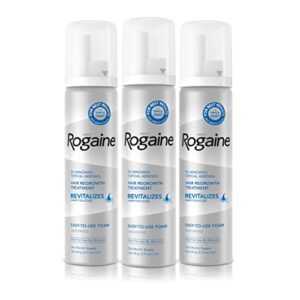 Rogaine 5% Minoxidil Hair Regrowth Foam 60mL for Men and Women