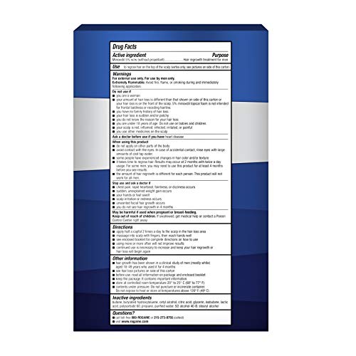 Rogaine 5% Minoxidil Hair Regrowth Foam 60mL for Men and Women - Image 8