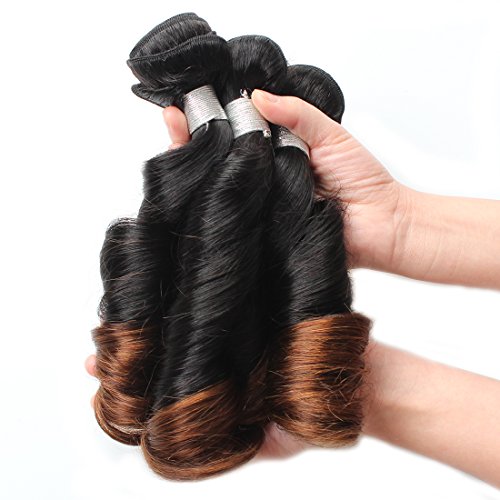 14 Inch 100% Remy Human Hair Weave, Romance Curl, Natural Black - Image 6