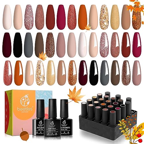 Rose Gel Nail Polish - 15ml Capacity, Long-Lasting Vibrant Color, High-Quality Formula