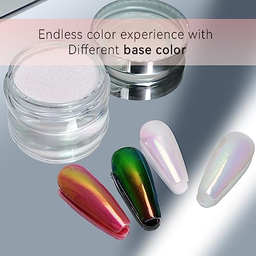 Rose Gold Chrome Gel Nail Polish 15ml for Long-Lasting, Shiny Finish - Image 4