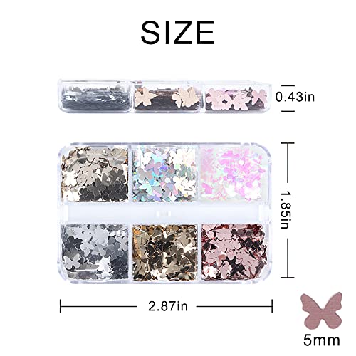 Rose Gold Glitter Acrylic Nails Set 24 Pieces for Glamorous Manicures - Image 3