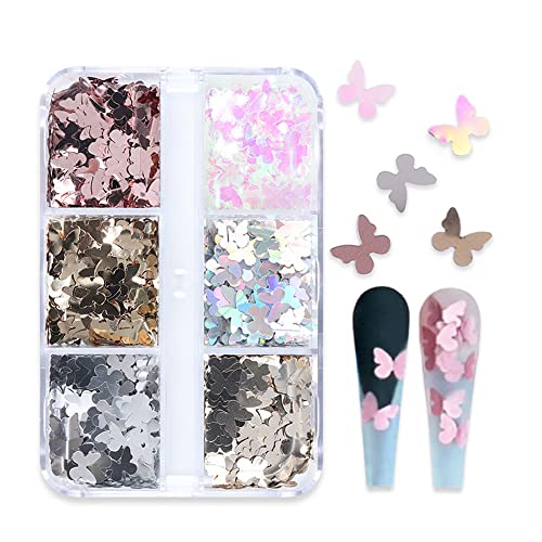 Rose Gold Glitter Acrylic Nails Set 24 Pieces for Glamorous Manicures - Image 2