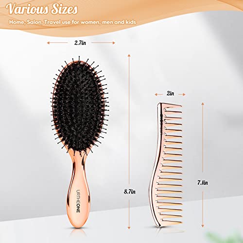 Rose Gold Wet Hair Brush: Shorter version. - Image 7