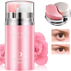 Rose-infused cream for delicate under eye skin.