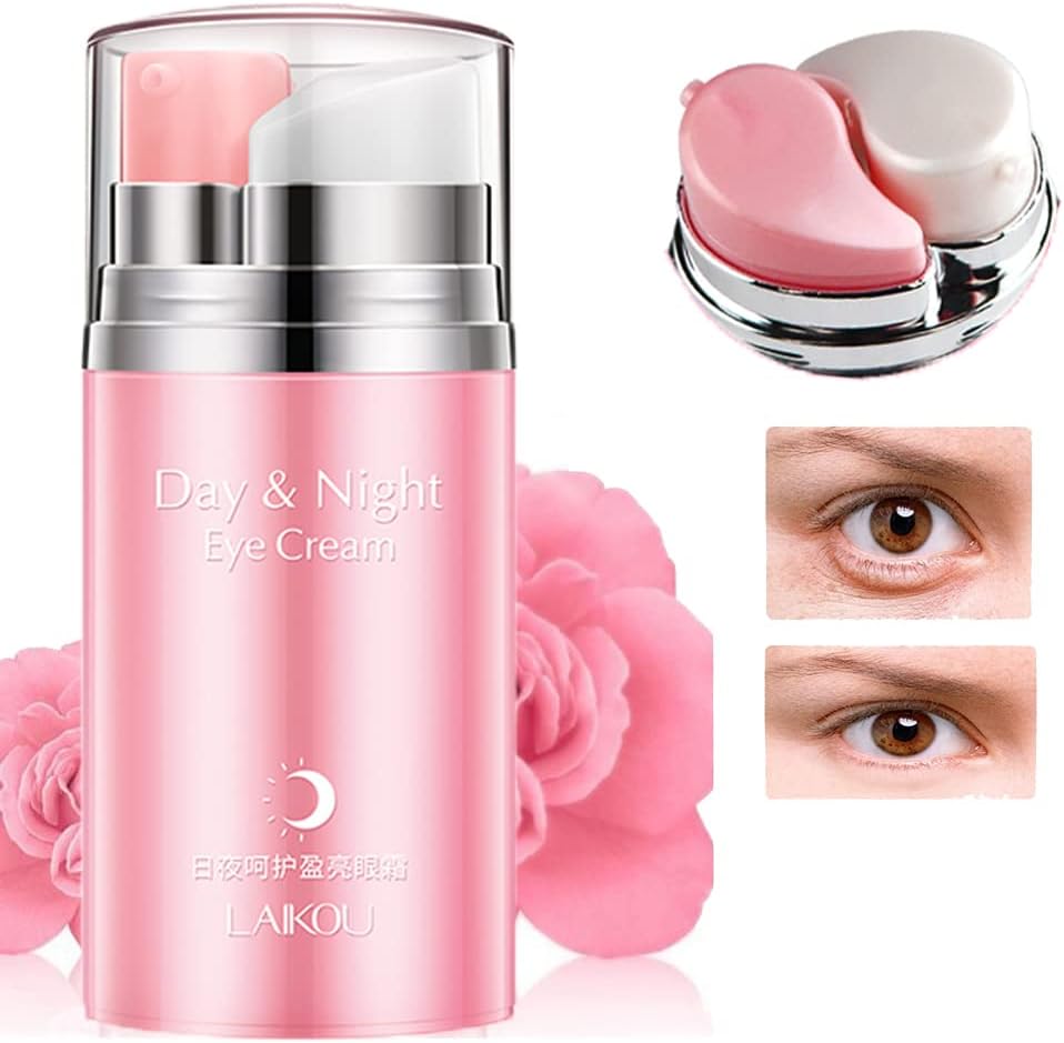 Rose-infused cream for delicate under eye skin.