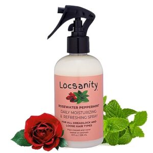 Rose Hydrating Hair Spray for All Types, 8 oz, Fragrant Formula