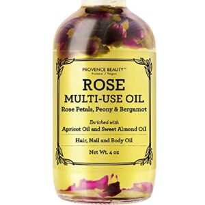 Rose oil cream for hair nourishment and hydration.