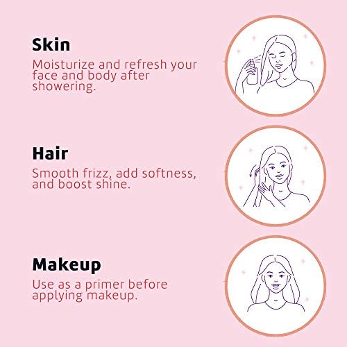 Rose Water Hair Cream 200ml Moisturizing & Nourishing Treatment - Image 3