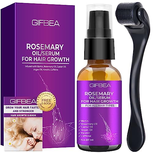 Rosemary Hair Growth Enhancing Spray 8 oz Bottle for Stronger, Thicker Hair