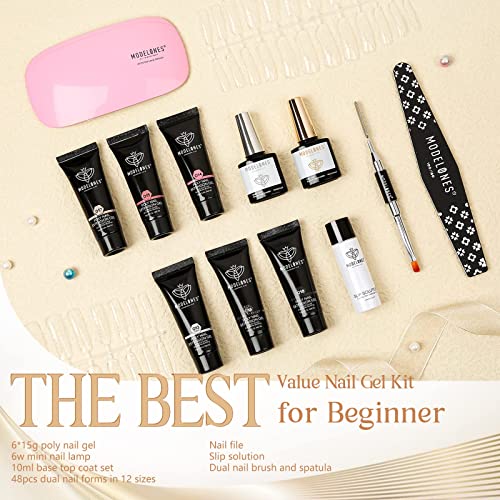 Rossi Professional Gel Nail Kit, Includes UV Lamp and Essential Accessories for At-Home Salon Quality - Image 2