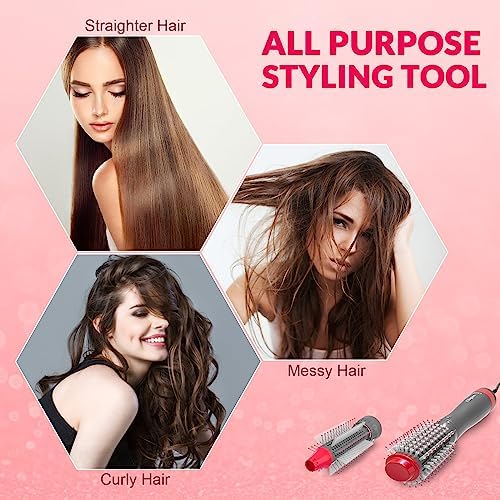 1.5-inch Rotating Brush Blow Dryer for Fast Styling and Drying - Image 7