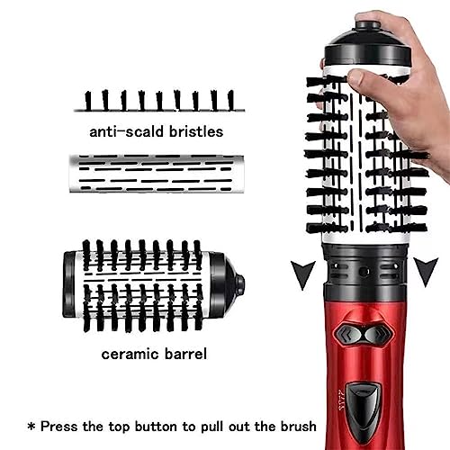 1.5 Inch Rotating Hair Brush Dryer for Effortless Styling and Salon-Quality Results - Image 5