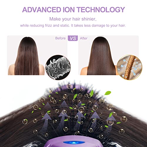 1.5-inch Automatic Rotating Hair Brush Dryer for Effortless Styling - Image 5