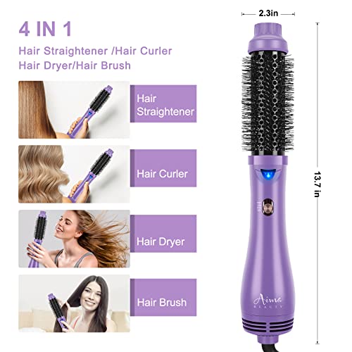 1.5-inch Automatic Rotating Hair Brush Dryer for Effortless Styling - Image 2