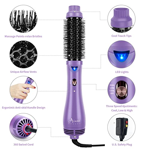 1.5-inch Automatic Rotating Hair Brush Dryer for Effortless Styling - Image 3