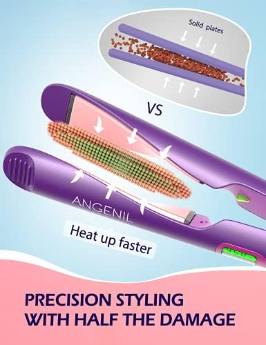 2-in-1 Rotating Hair Brush Straightener for Smooth, Effortless Styling - Image 4