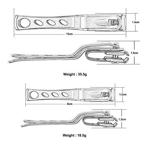 Rotating Head Nail Clipper - Ergonomic Grip for Effortless Trimming - Image 2