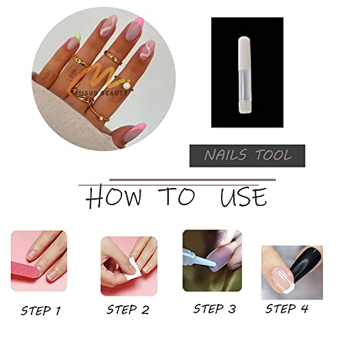 Creative Round Acrylic Nail Design Ideas 20 Unique Styles for Enthusiasts - Image 6
