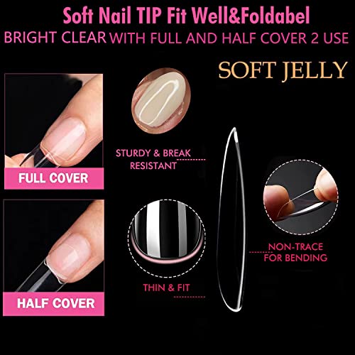 24 Piece Round French Acrylic Nail Design Set for Elegant Nail Art - Image 3