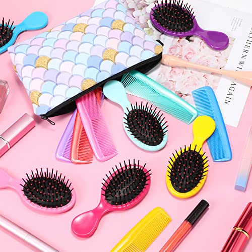 Effortless Styling Detangling Round Head Hair Brush for All Hair Types - Image 7
